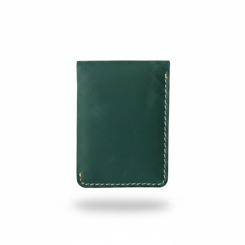 Mariner Forest Green Snap Card Holder Wallet