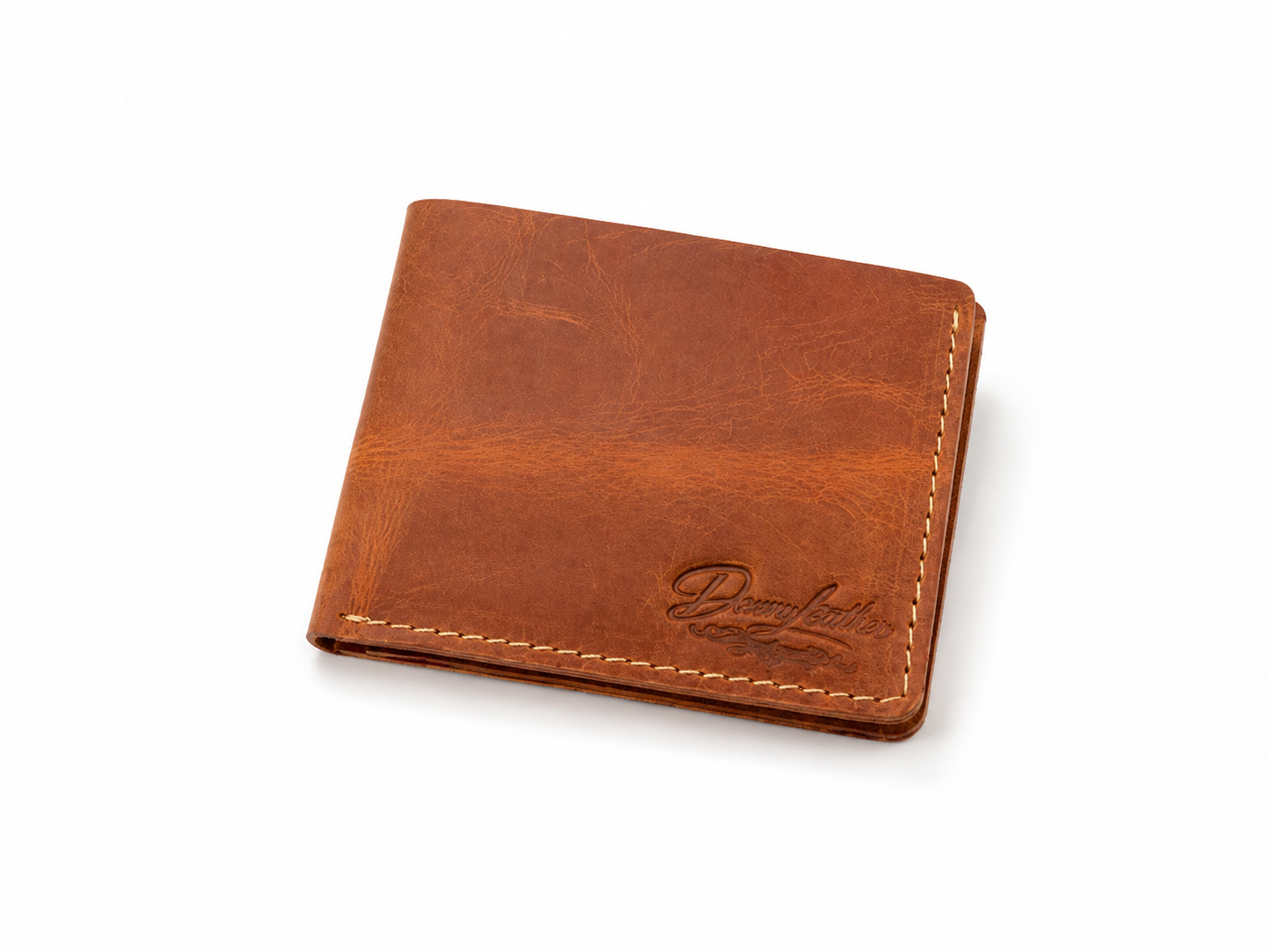 Heritage Brown Leather Bifold Wallet
