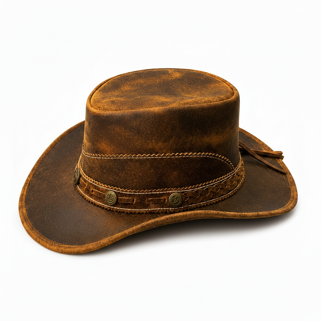 Frontier Heritage Genuine Leather Outback Hat