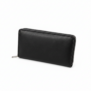 Valença Leather Hand-Strap Zip Wallet