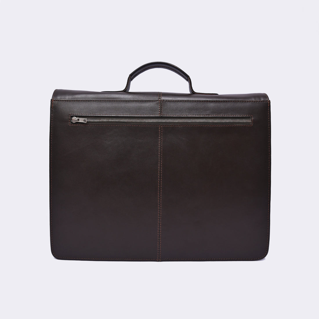 Vintage Brown Leather Executive Briefcase