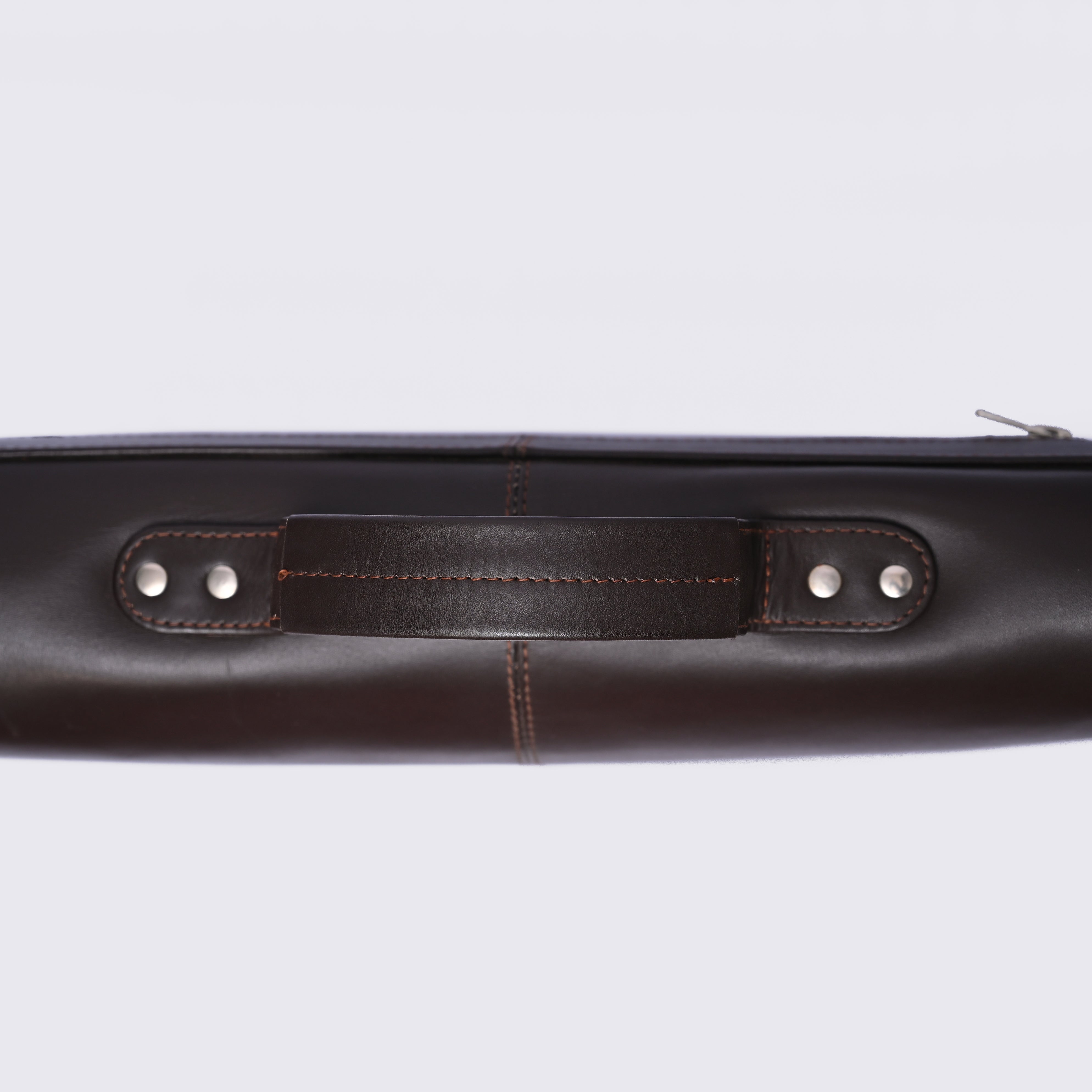 Vintage Brown Leather Executive Briefcase