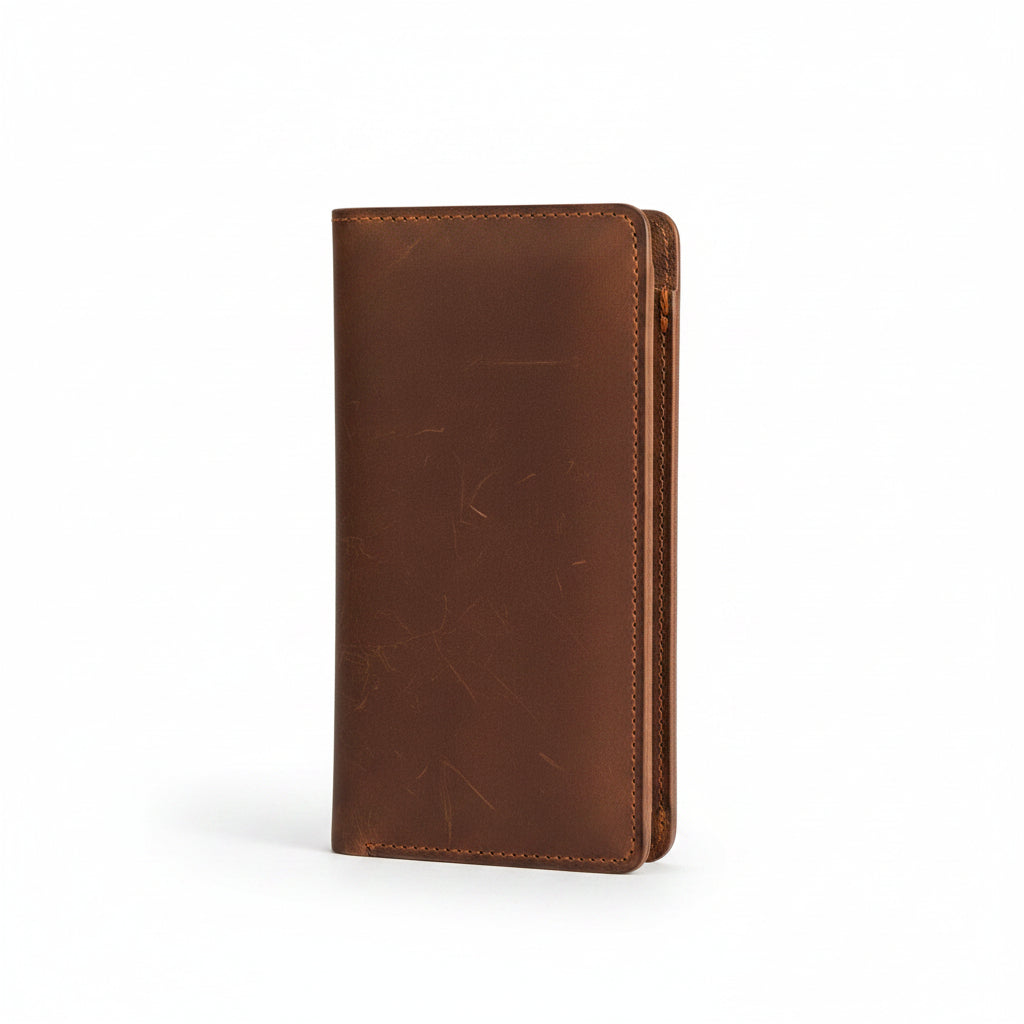Vintage Brown Leather Wallet