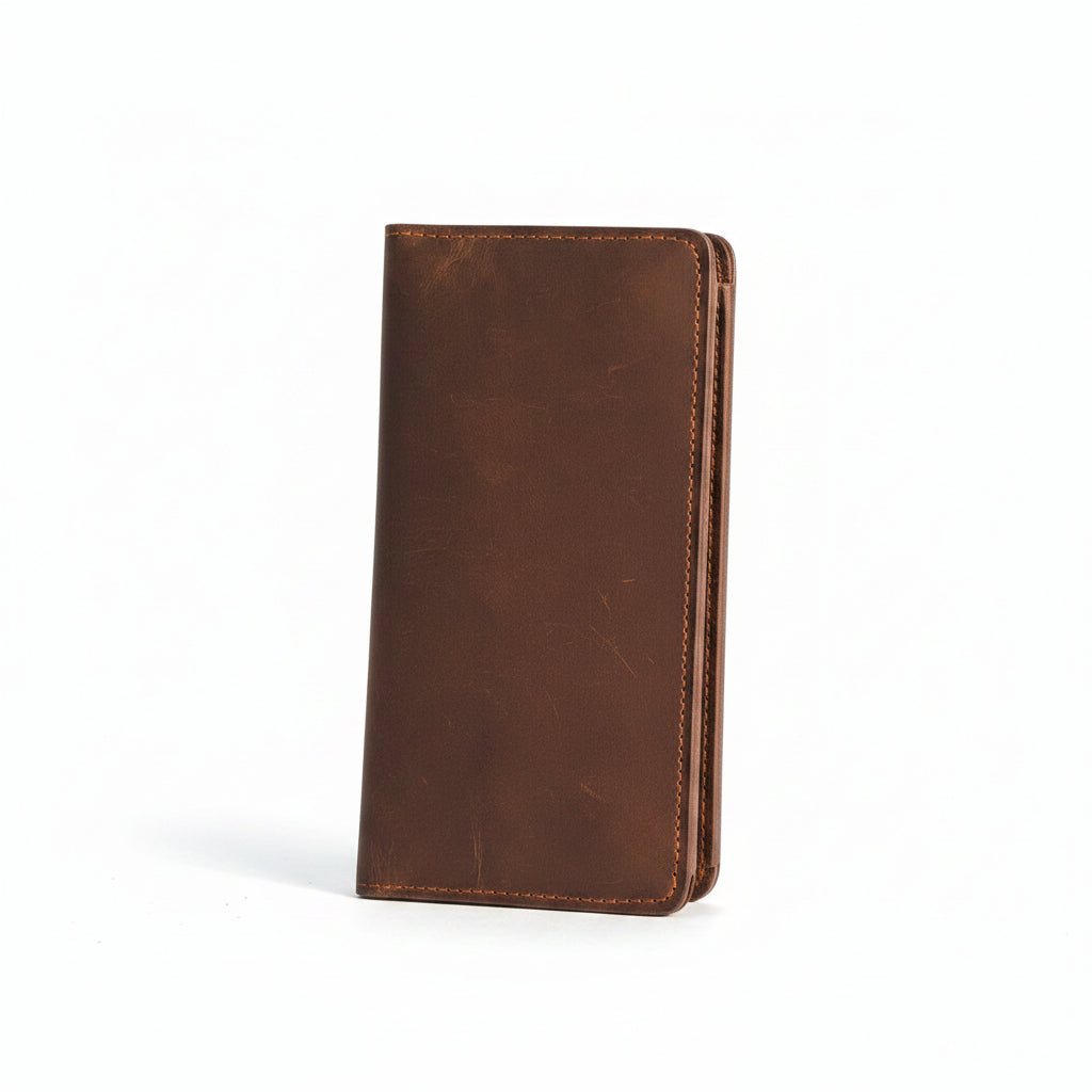 Vintage Brown Leather Wallet
