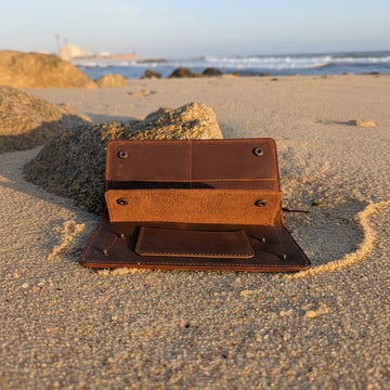Vintage Brown Leather Wallet
