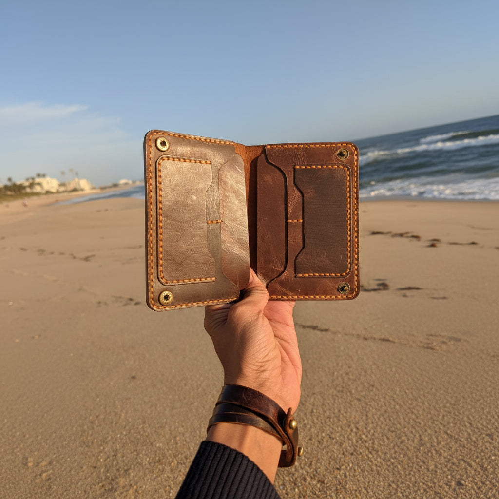 Handcrafted Vintage Leather Wallet