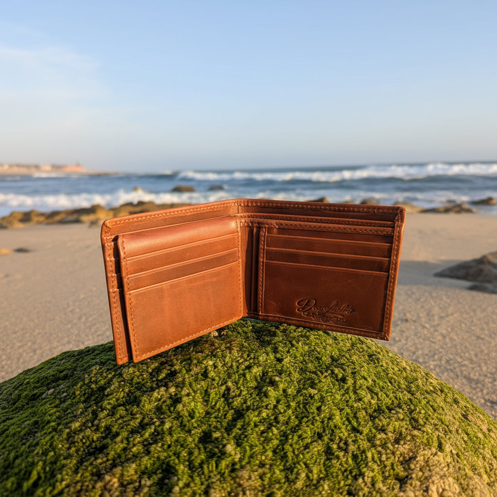 Portuguese Leather Bifold Wallet