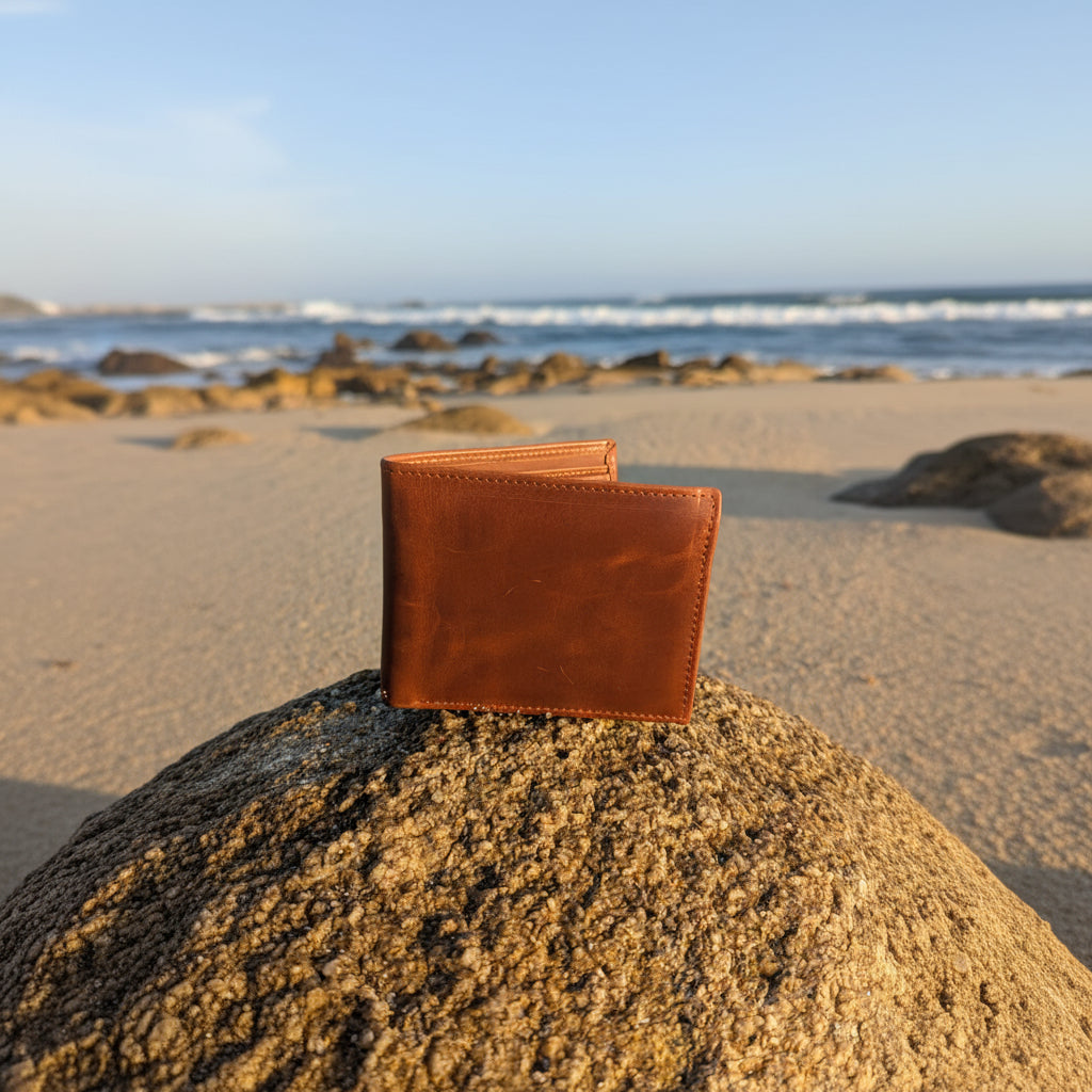 Portuguese Leather Bifold Wallet
