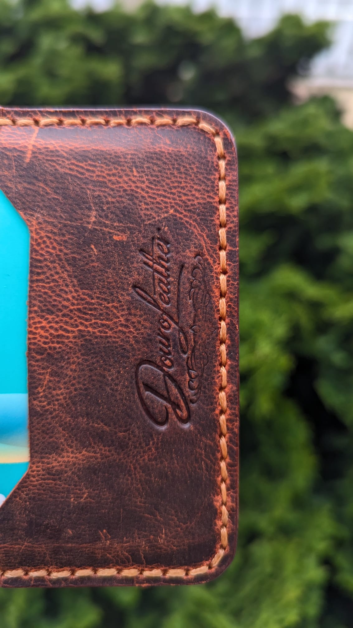 Handcrafted Full Grain Leather Card Holder Wallet – Minimalist Slim Card Case