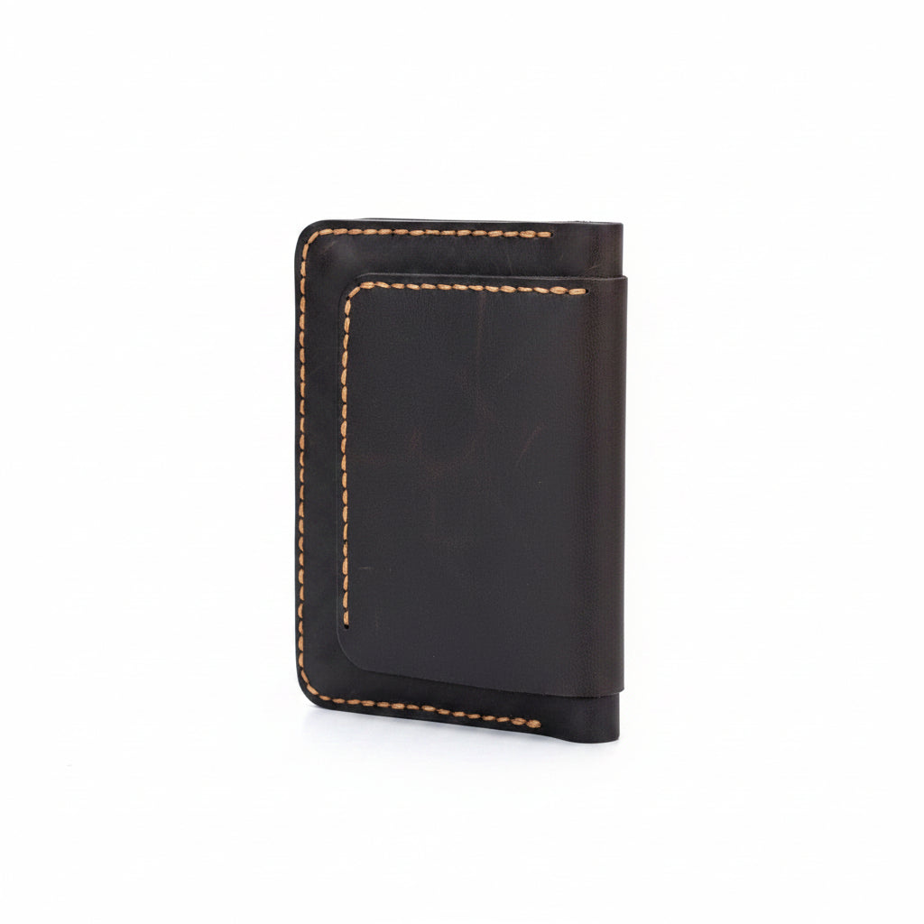 Douro Leather Heritage Passport Holder Id wallet– Hand-Stitched Crazy Horse Leather