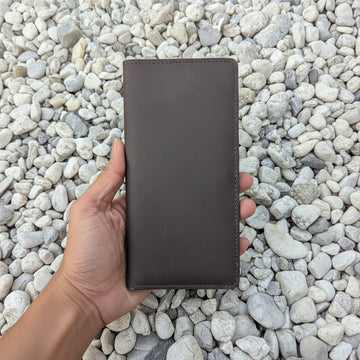 Handcrafted Genuine Leather – Vintage Brown Travel Wallet