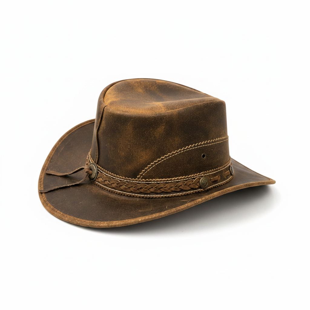 Frontier Heritage Genuine Leather Outback Hat