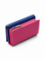 Aurora Dual-Tone Leather Zip Card Wallet