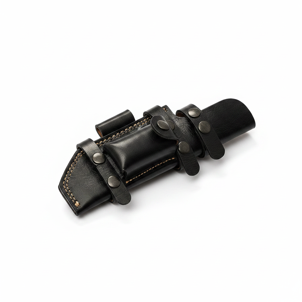 Midnight Ranger Leather Axe & Utility Sheath