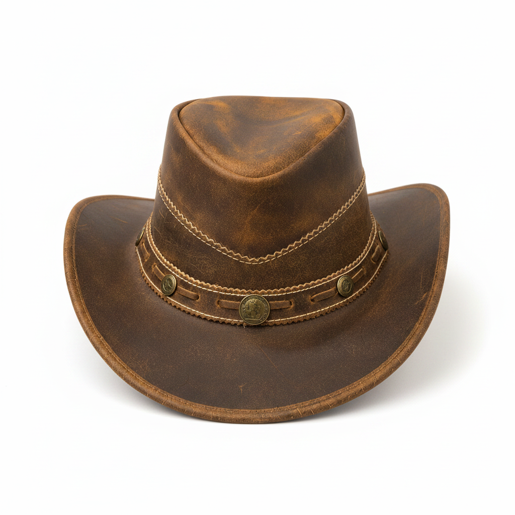 Frontier Heritage Genuine Leather Outback Hat
