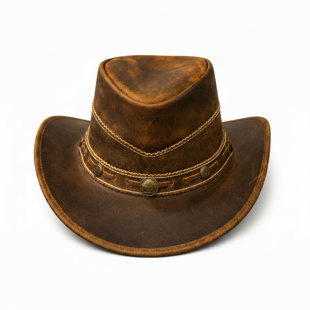 Frontier Heritage Genuine Leather Outback Hat