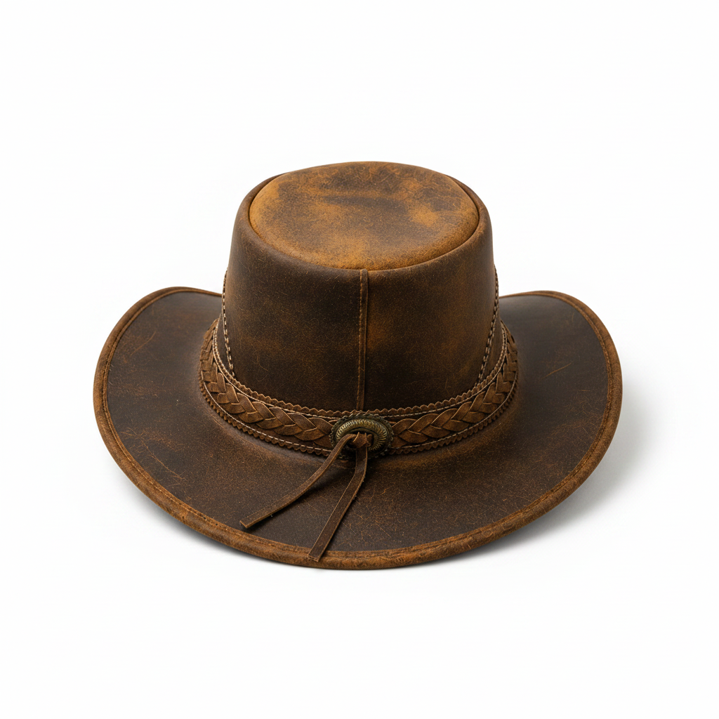 Frontier Heritage Genuine Leather Outback Hat