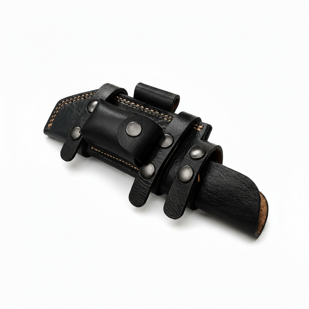 Midnight Ranger Leather Axe & Utility Sheath