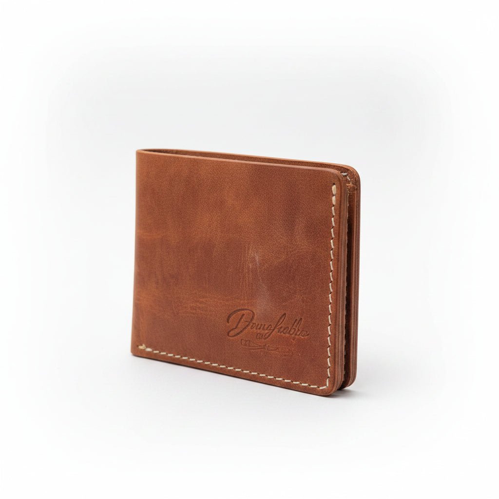 Heritage Brown Leather Bifold Wallet