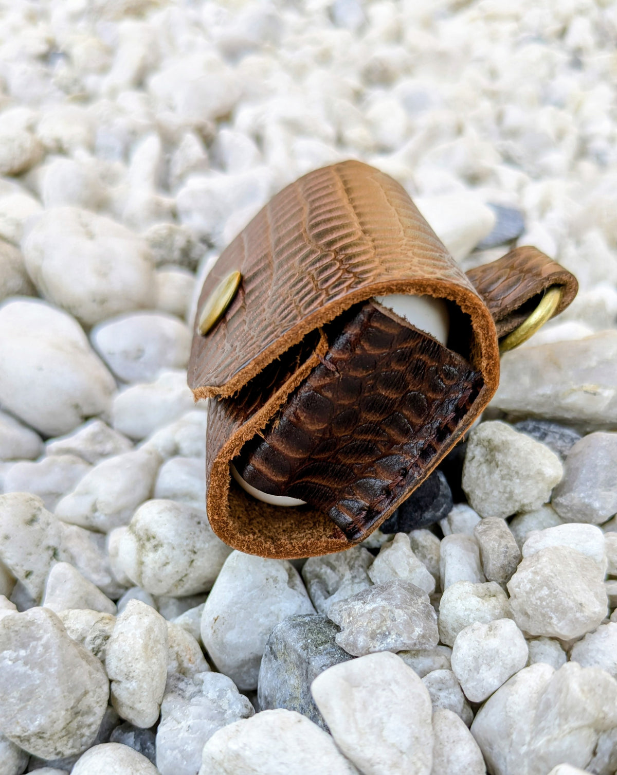 Genuine Leather AirPods Case Gen 3 & 4 | Croco Embossed Leather Cover