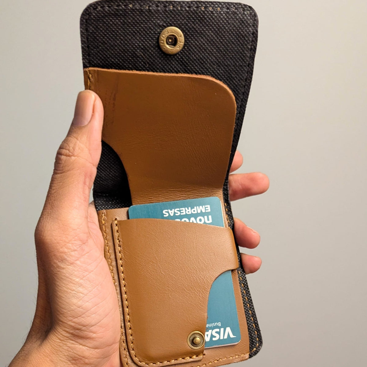 Handmade Western Bull Horn Tooled Leather Wallet - Douro Leather