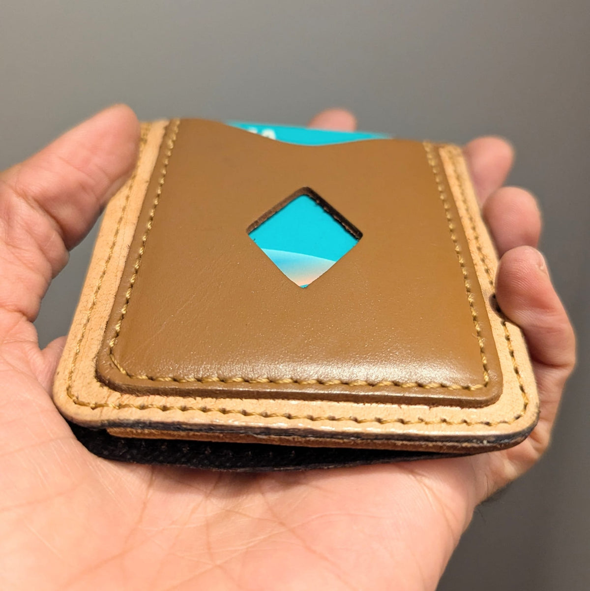 Handmade Western Bull Horn Tooled Leather Wallet - Douro Leather